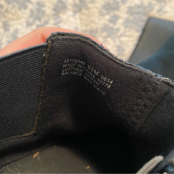 Clarks Collection Crystal Quartz Blue Suede Ankle Wedge Booties Size 6.5 - Picture 9 of 9